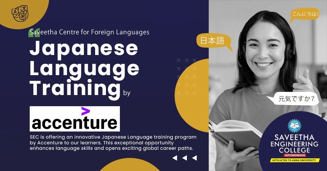 Accenture conducted Japanese Language Training program at SECjpg
