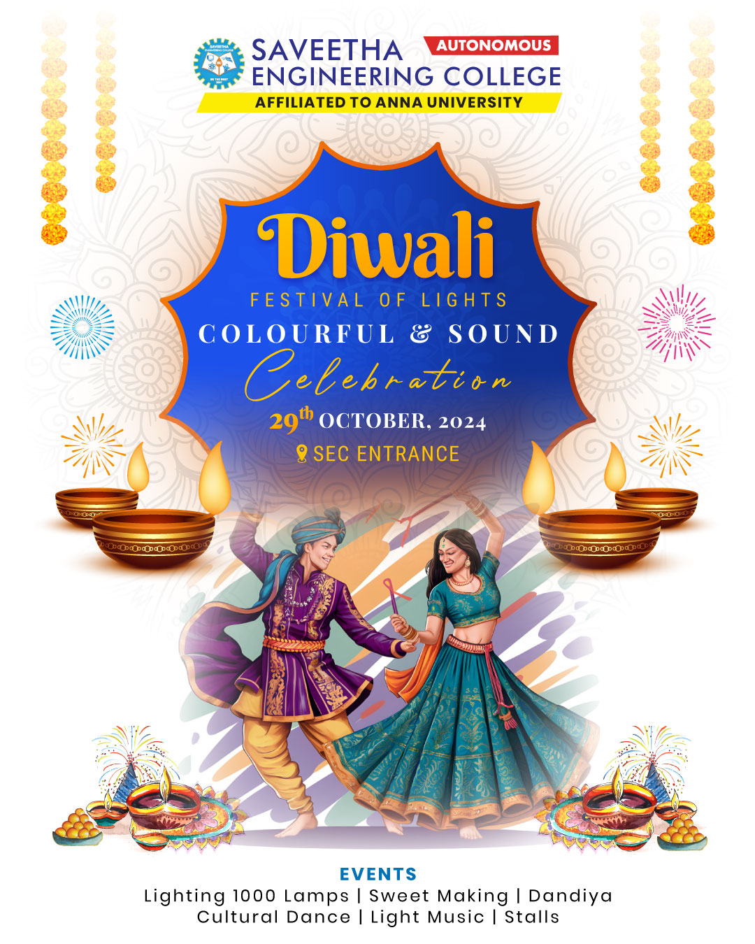 Diwali Fest Banner SM