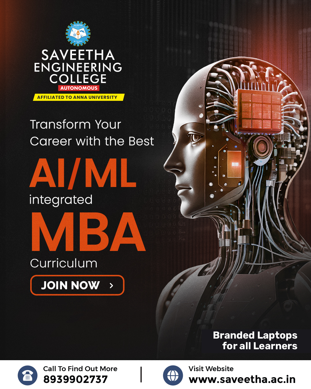 AIML integrated MBA program at Saveetha Engineering College Autonomous