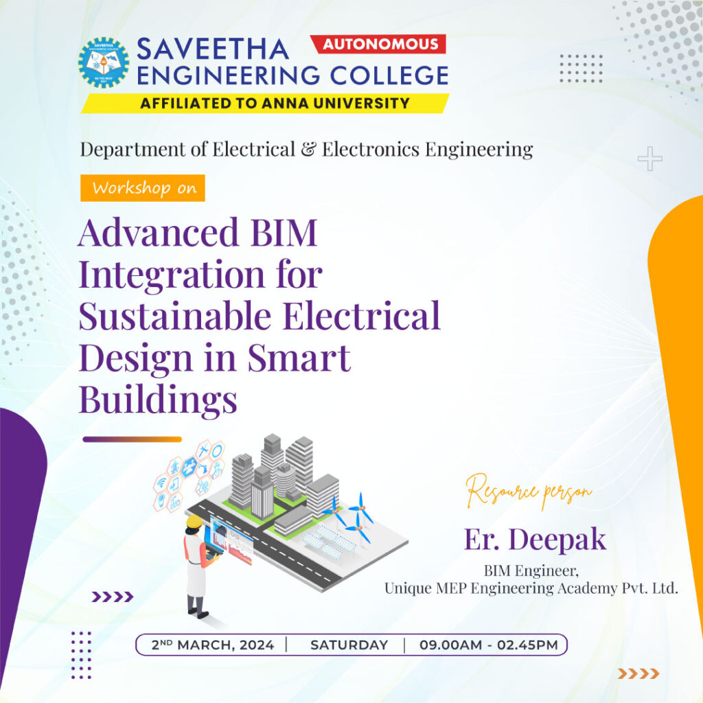 ADVANCED BIM INTEGRATION FOR SUSTAINABLE ELECTRICAL DESIGN IN SMART ...